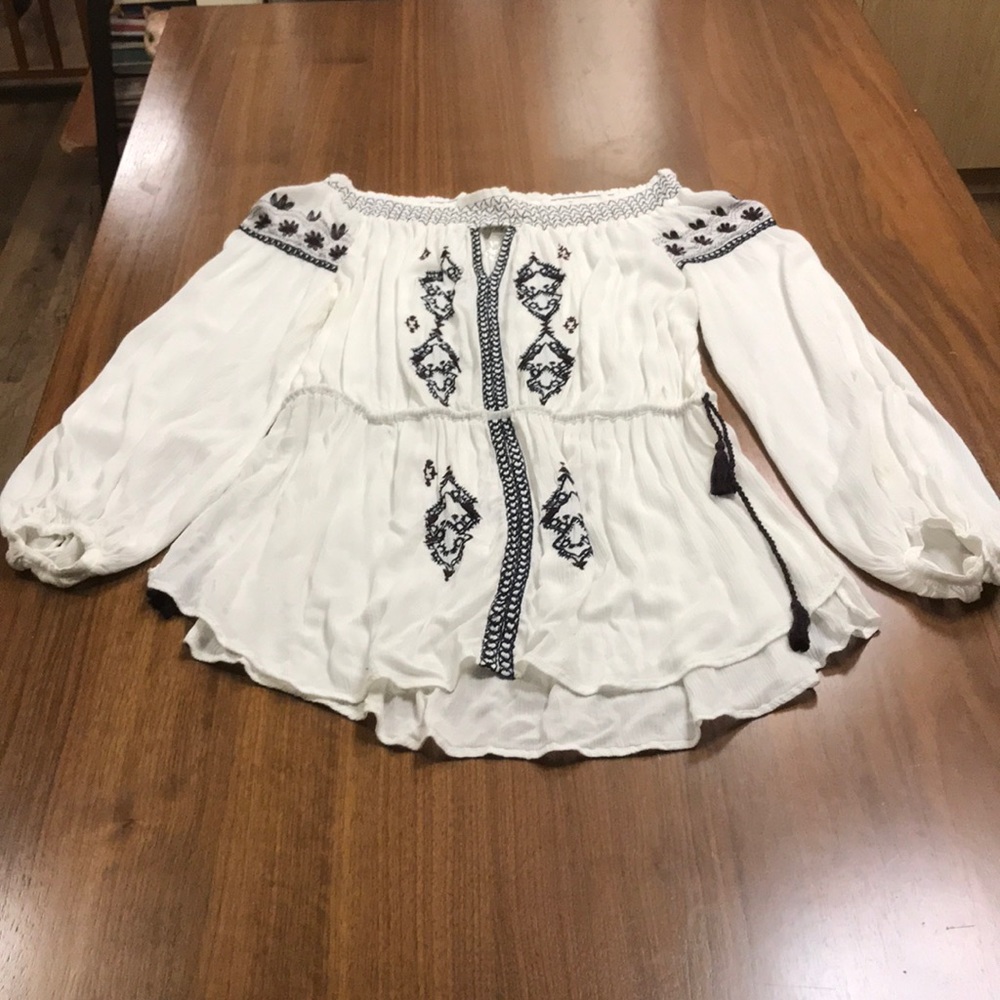 River Island boho blouse